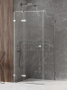 NEW TRENDY Kabina prysznicowa Avexa 100x110x200, pojedyncze drzwi szkło 6mm z powłoką ACTIVE SHIELD EXK-1487/EXK-1488